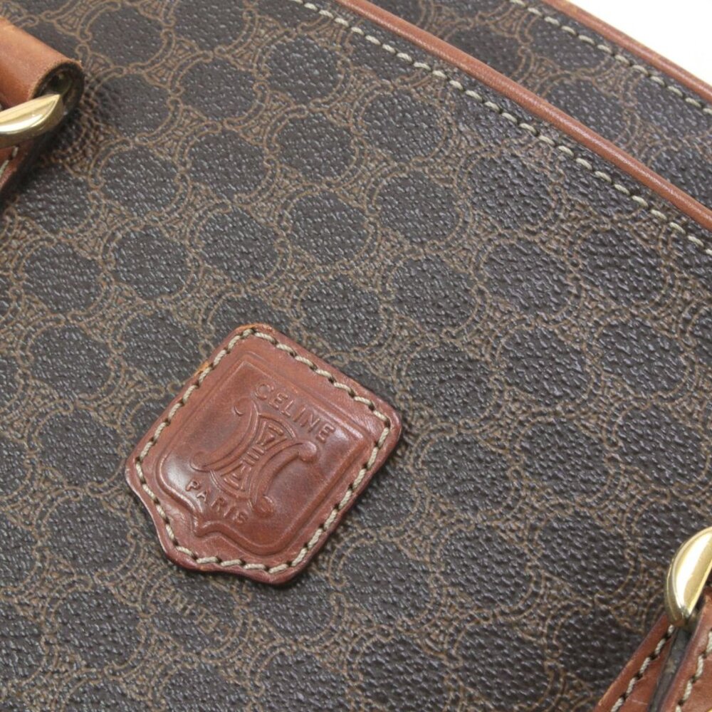 Celine Macadam Pattern Tote Bag Brown - Picture 5 of 9